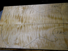 Flame Maple Carved Top for