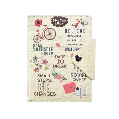 Five year diary organizer - five, 5-year