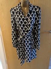 Women's black and white dress