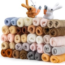 40pcs Felting Wool Roving  20