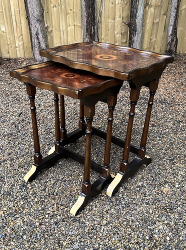 Vintage nesting tables - vintage,