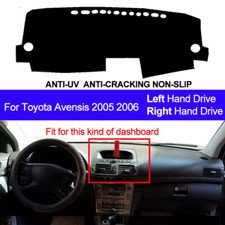 For Toyota Avensis 2005 2006 Car Dash Mat DashMat Dashboard Cover Pad Carpet