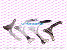 BSA A7 A10 GOLD STAR ENGINE /MOTOR GEAR BOX BRACKETS ALUMINIUM POLISHED /FIT FOR