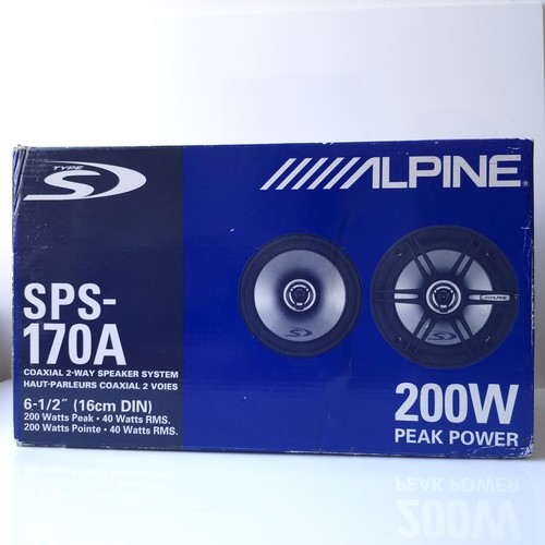 Alpine sps 170a type 200w - type-s,