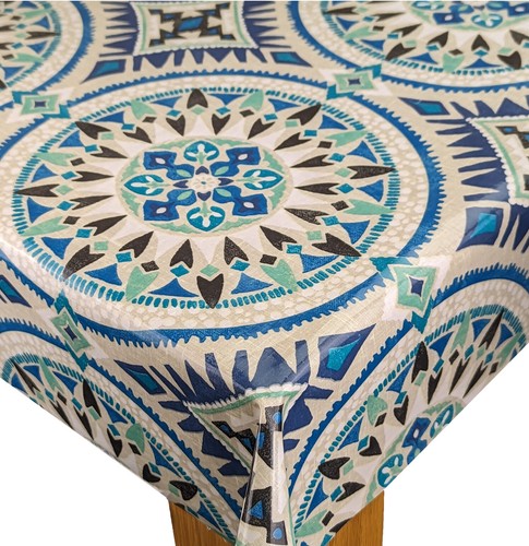 Agadir tile design teal - agadir,