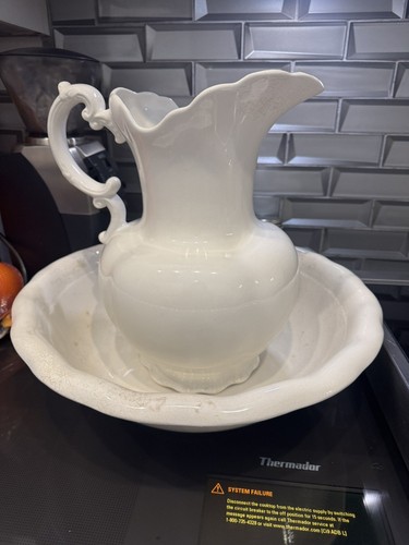 Antique homer laughlin large - antique,