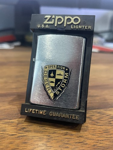 Zippo operation desert storm - operation,