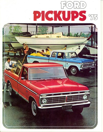 1975 ford pickups - 1975, pickups—color