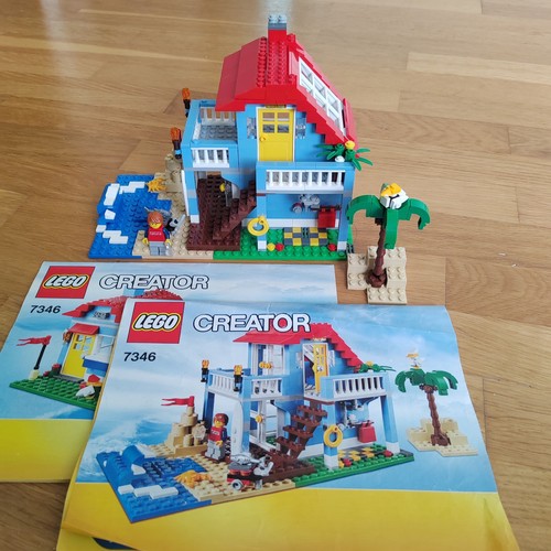 Lego 7346 summer beach - beach, house