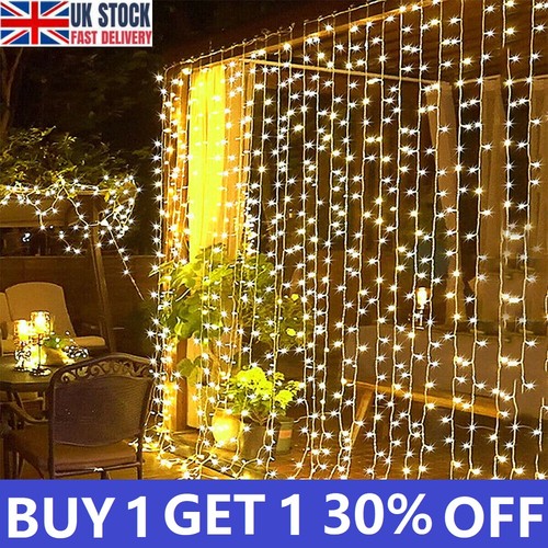 300led christmas curtain fairy - christmas,