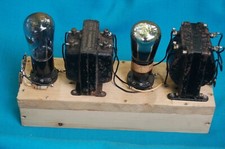 Vintage 'Home- Brew' 1930's Horn Speaker / Speaker,  Amplifier.