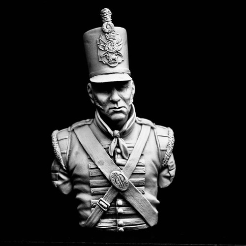 Resin bust figure model - 1/10,
