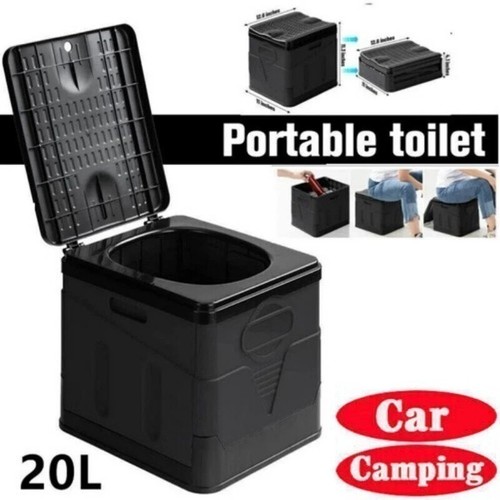 20l portable folding toilet - 20l,