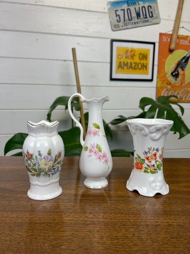 Vintage aynsley fine bone - 3x,