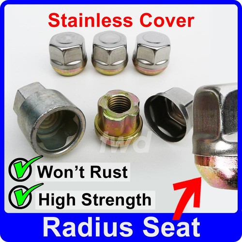 Alloy wheel locking - wheel, nuts