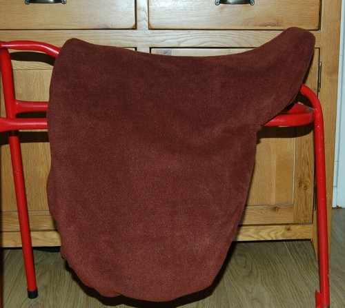Fleece saddle cover designed - saddle,