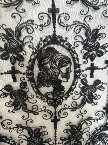 Inch lace fabric soft - fabric,