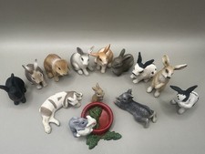 Large Bundle of Schleich Rabbits Bunnies Toy Animal Figures Farm Life 12x VGC