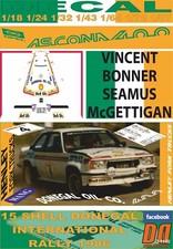 DECAL OPEL ASCONA 400 V.BONNER DONEGAL R. 1986 7th (06)