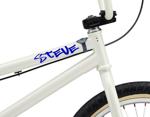 Personalised bike name - 3,