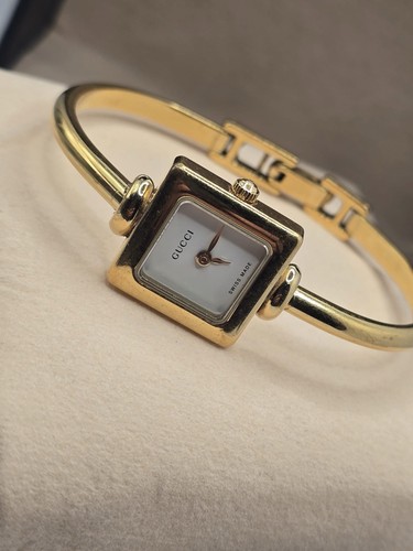 Gucci 1900l ladies gold tone - gucci,