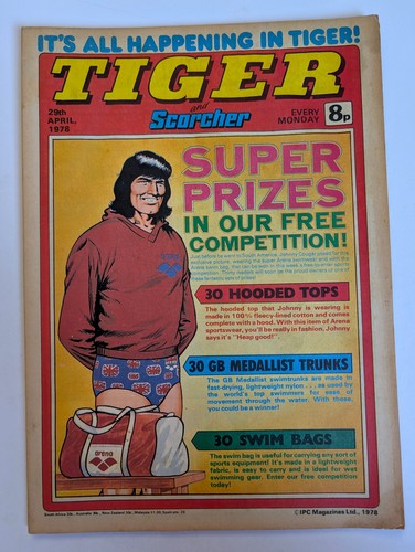Tiger and scorcher comic 29th - scorcher,