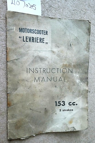Parilla levriere 153cc rare - parilla,