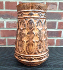 Vase. VIntage `Price Kensington` Brown mix coloured Flower Vase/Ornament