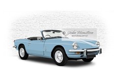 Personalised Triumph Spitfire