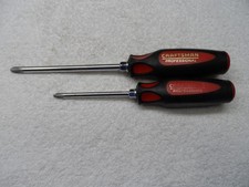 Craftsman Professional P2 x 4 & P3 x 6 Screwdriver Phillips USA - PN 47186/47187