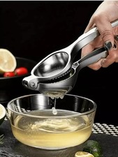 Lemon Squeezers Juicer Manual Press Stainless Steel Lime Citrus Fruit Extractor.