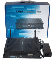 Small Fanless Industrial PC Core i7-8550U 16Gb RAM 256Gb SSD WiFi HDMI 4K Win11P