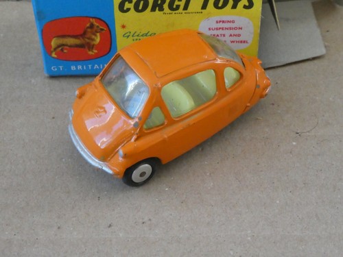 Corgi heinkel orange - heinkel,