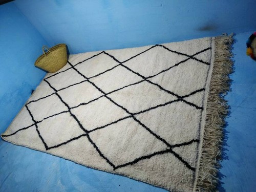 Authentic beni ourain rug - authentic,