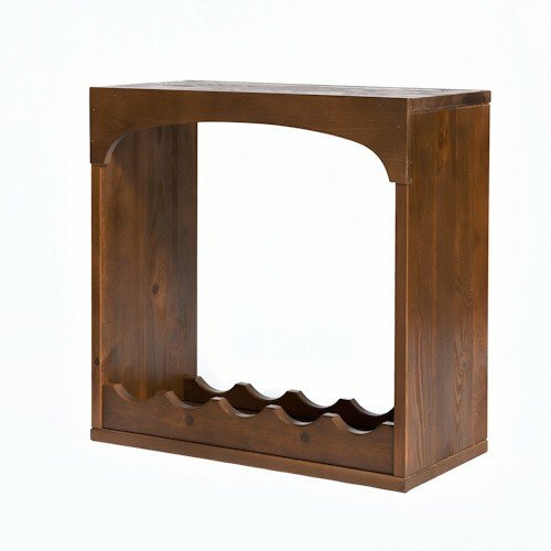 New real wooden wine rack - new,