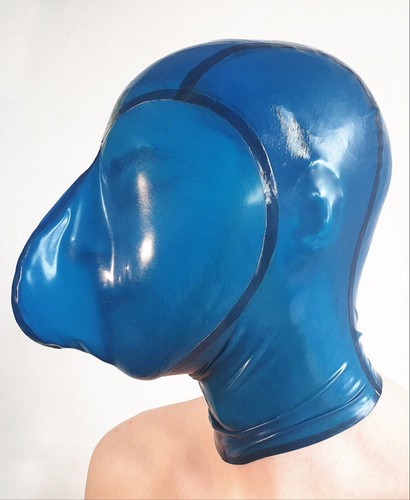 Latex hood breath - hood, w/