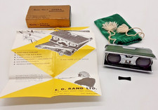 Rand No'1 Opera Binoculars with Original Box, Instruction Leaflet and Pouch