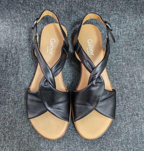 Gabor rich leather - sandals, 6.5