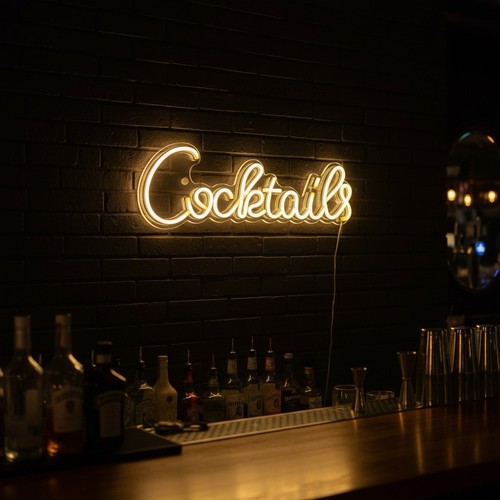 Cocktails led neon - led, sign