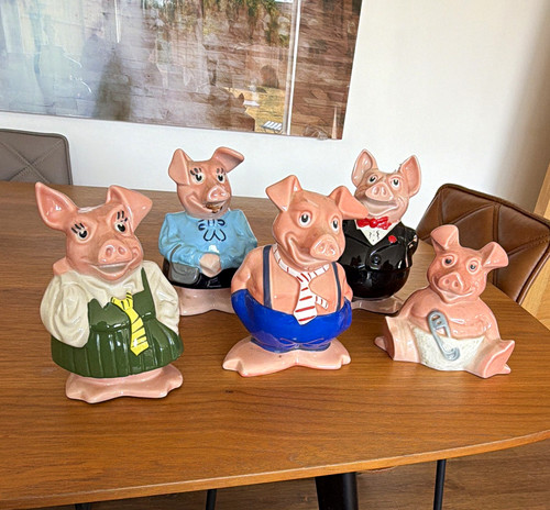 Nat west wade ceramic piggy - ceramic,