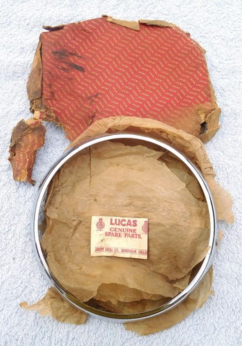 Lucas headlamp rim - lucas, austin