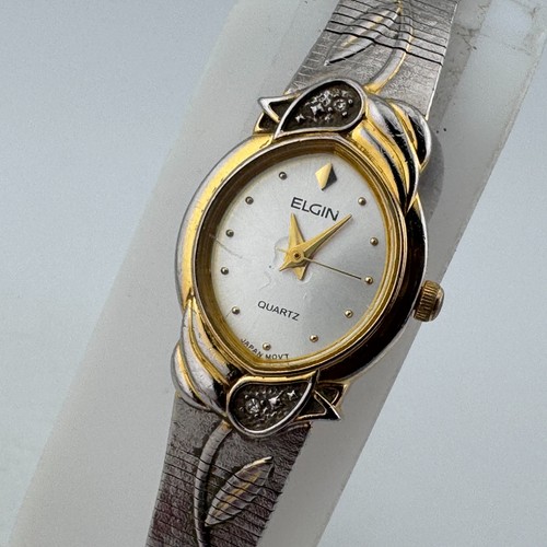 Vtg elgin analog quartz - elgin, watch