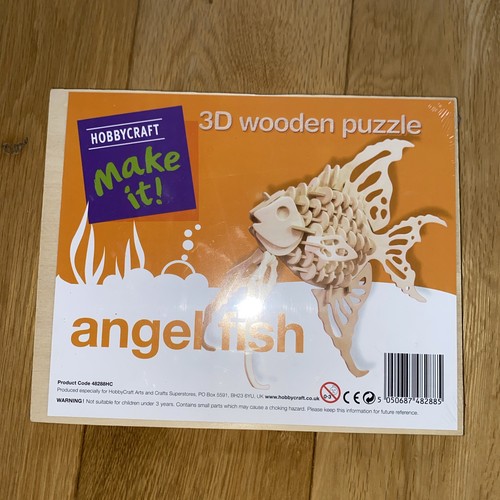 Wooden puzzle angel - wooden,