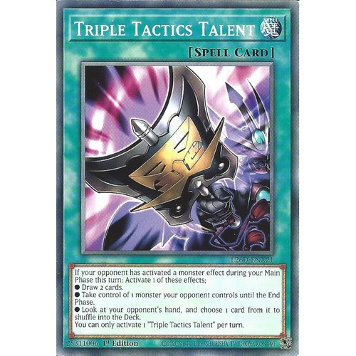 L26d enx21 triple - triple, tactics