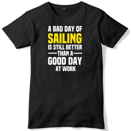 Bad day sailing still - of,