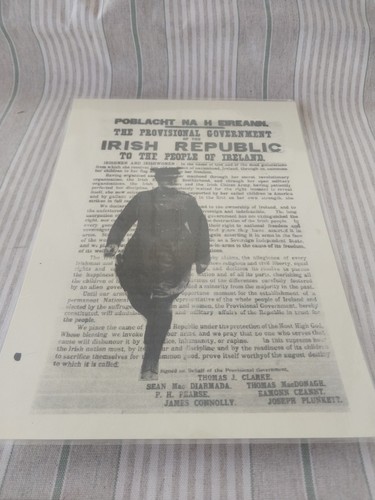 Print irish proclamation - print,