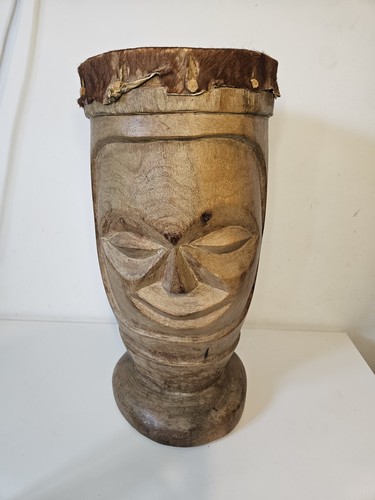 Vintage hand carved african - carved,