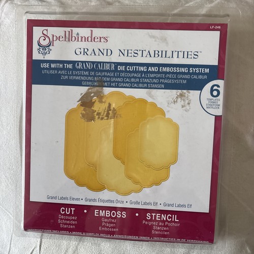 Spellbinders grand labels - spellbinders,