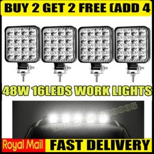 12V LED Work Light Bar Flood