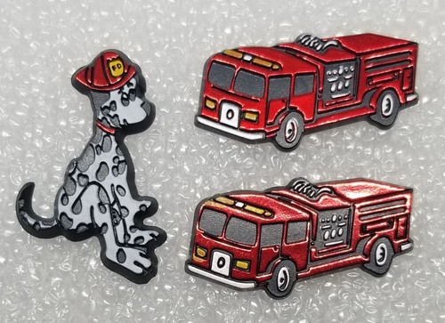 Plastic firefighter pin - firefighter, lot